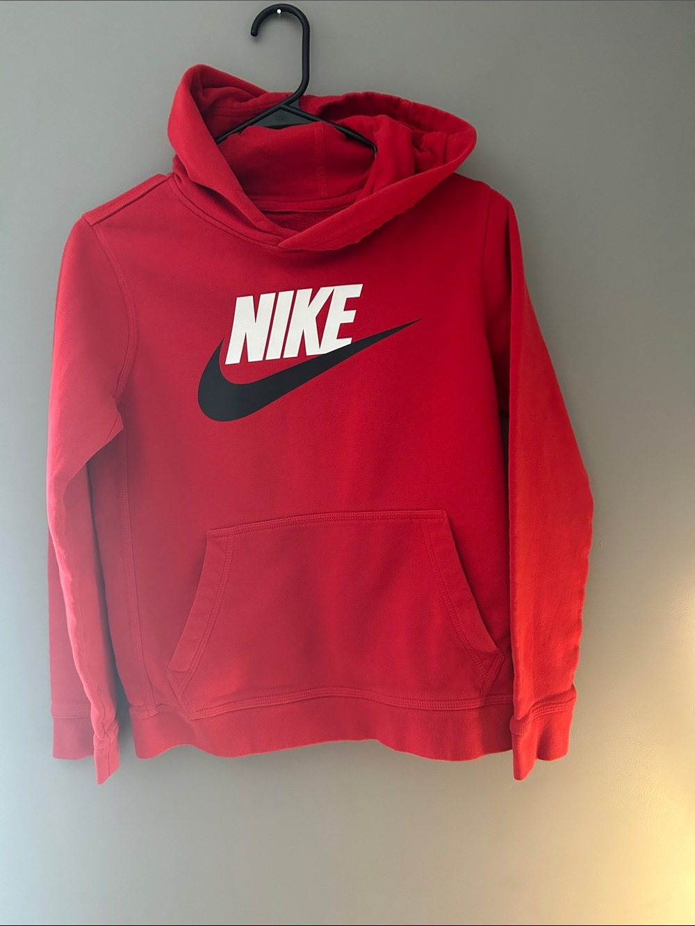 Nike Kids' Large Red Logo Hoodie